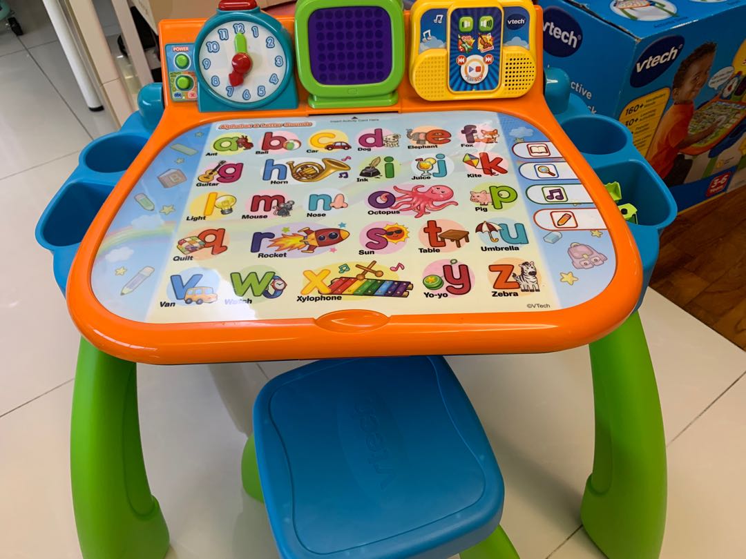 Vtech table, Babies & Kids, Baby Nursery & Kids Furniture, Kids' Tables ...