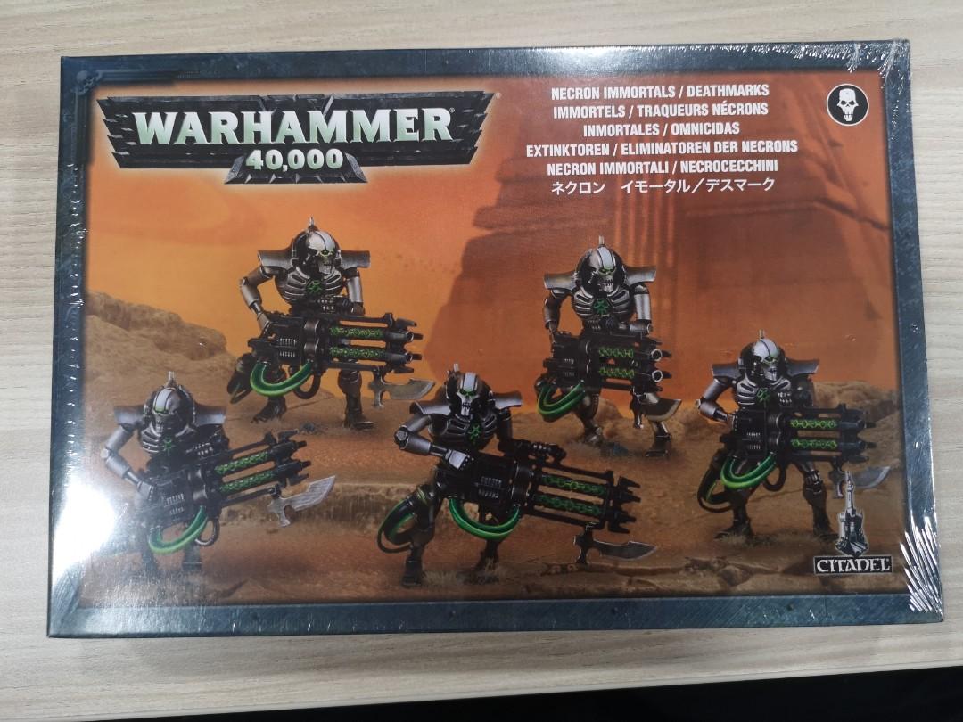 Warhammer 40k - Necron Immortels / Immortals Necrons - 5 figurines