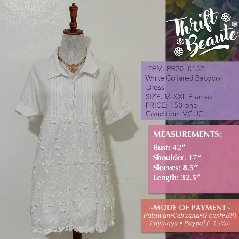 collared babydoll dress