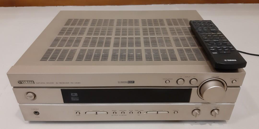 Yamaha RX V530 Amplifier, Electronics, Audio on Carousell