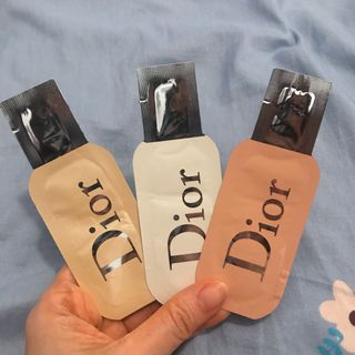 Dior backstage fave&body primer foundation glow 粉底 妝前霜 光影 試用 sample 包郵64207019822466110