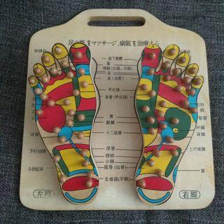 木質 足底穴道按摩板