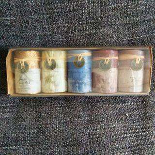 五行蠟燭 金/木/水/火/土 只有1組