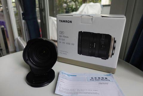 Tamron 24-70mm f2.8 G2 Canon mount