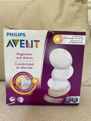 NEW - AVENT. Nipple pads isi 30