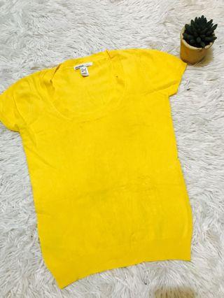 Knitted Yellow MNG Top