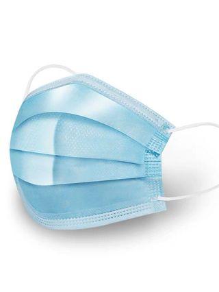 Ready stock 10 pcs population mask 3 layers of melt-blown cloth dust-proof breathable barrier droplets