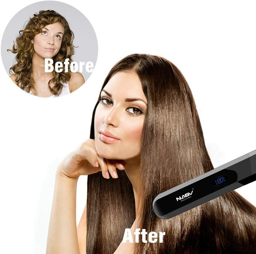 340 Suntee Beard Straightener Brush Hair Straightening Brush