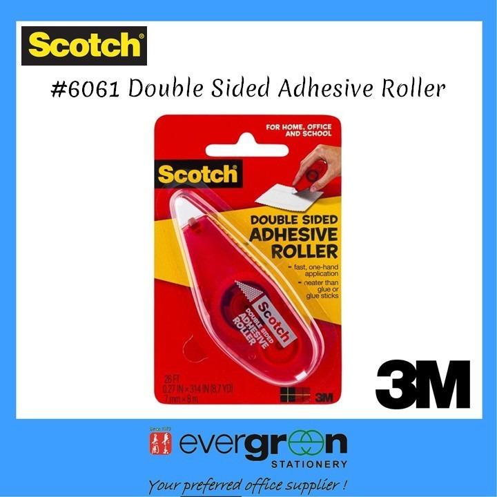 3m Scotch Double Sided Adhesive Roller 6061 Books Stationery Stationery On Carousell