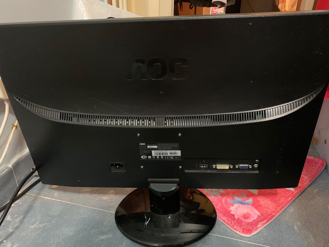AOC i2352vh mon 螢幕, 電腦＆科技, 電腦周邊及配件, 電子屏幕 - Carousell