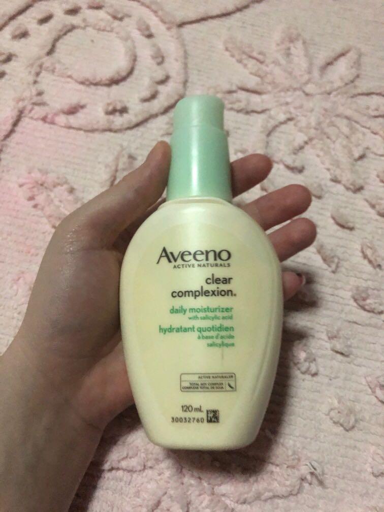 clear complexion daily moisturizer