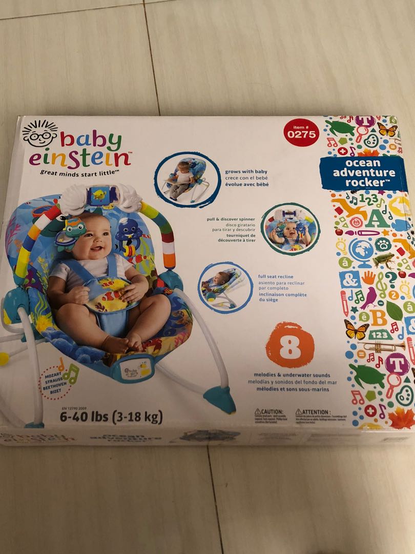 Baby Einstein bouncer ocean adventure rocker, Bayi & Anak, Kereta
