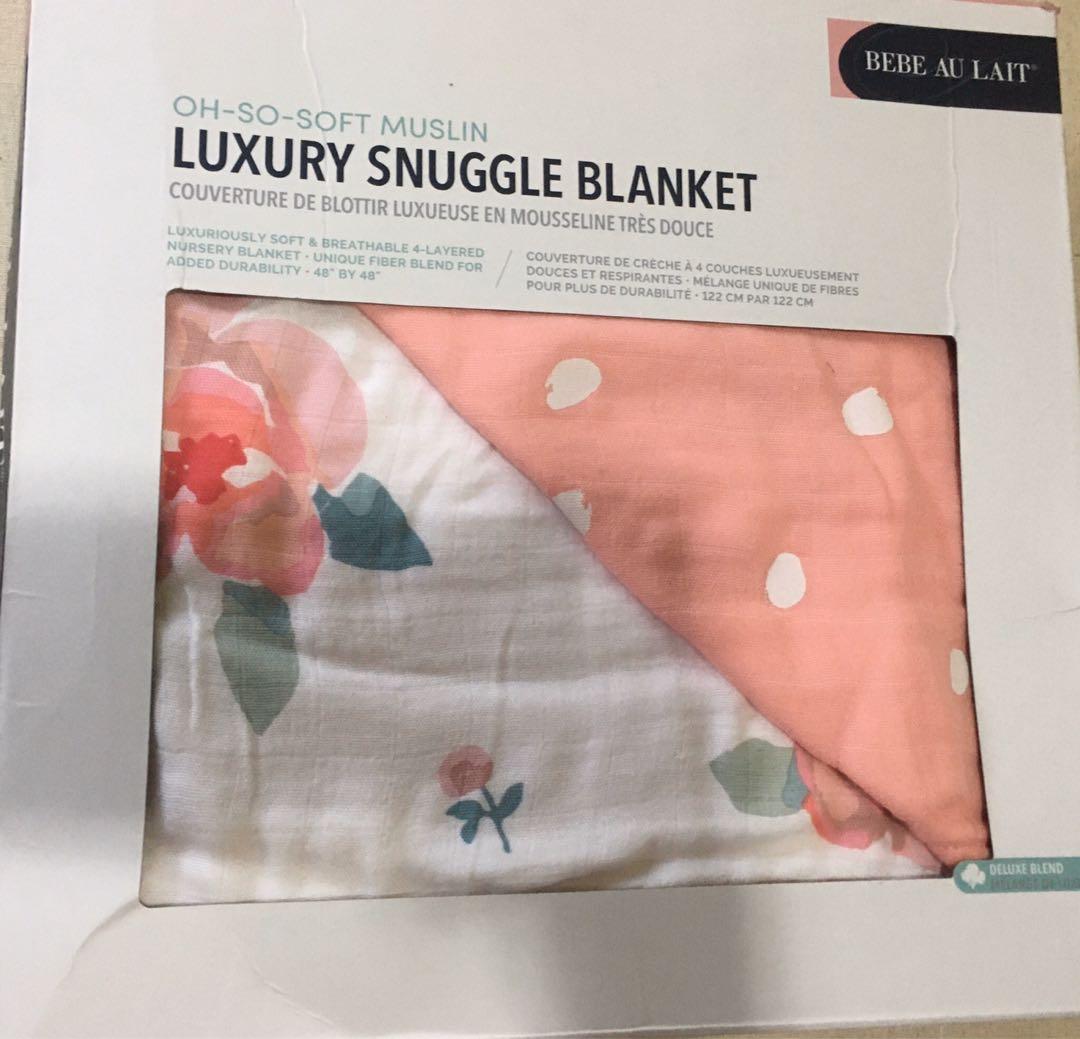 Bebe Au Lait Luxury Snuggle Blanket Babies Kids Cots Cribs On Carousell