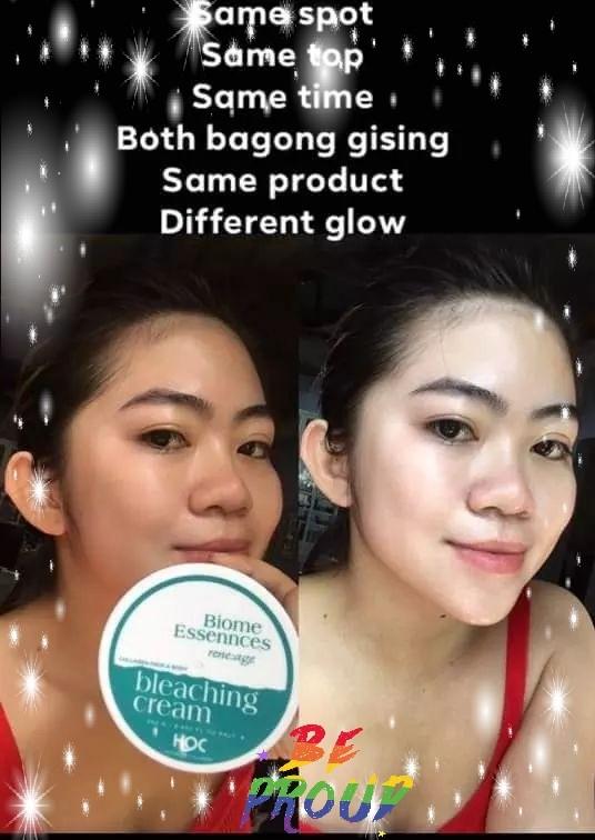 biome essence bleaching cream
