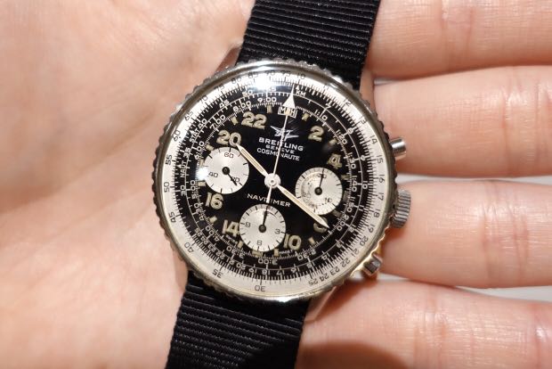 Breitling navitimer cosmonaute 809 60 s 806 vintage gilt
