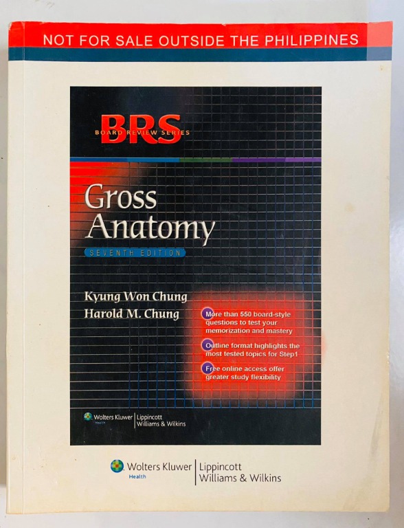 BRS Gross Anatomy 7th Edition Cheap Medical Books RUSH, Hobbies