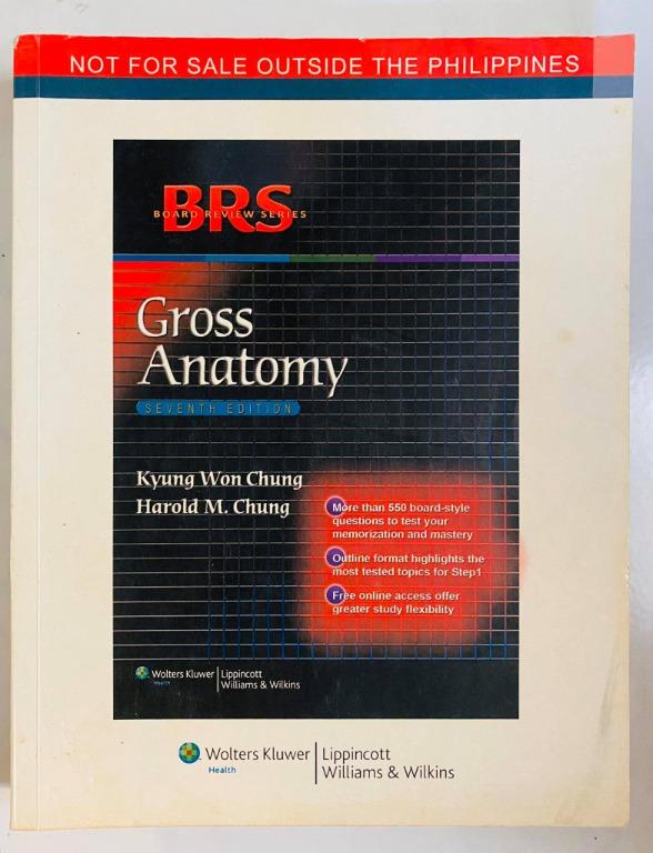 BRS Gross Anatomy 7th Edition Cheap Medical Books RUSH, Hobbies