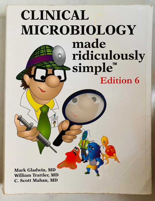 Clinical Microbiology Made Ridiculously Simple 6th Edition - Cheap Medical Books RUSH