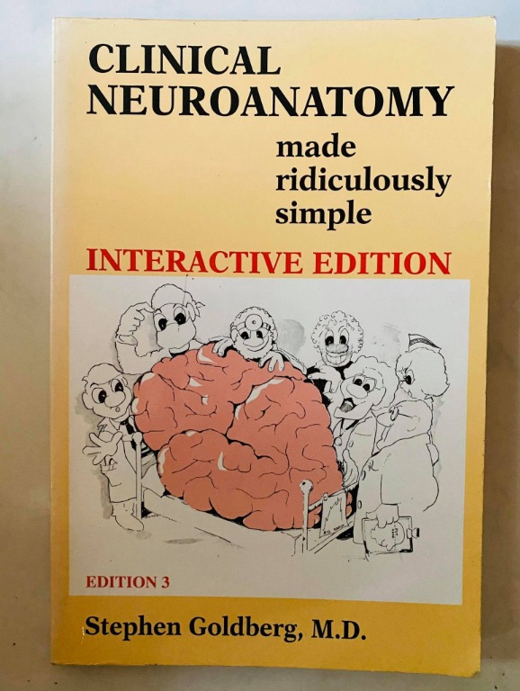 Clinical Neuroanatomy Made Ridiculously Simple MRS 3rd Edition - Cheap Medical Books RUSH