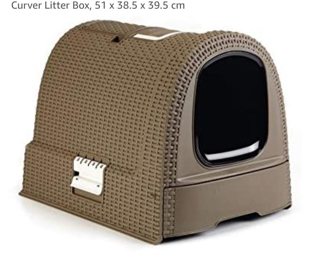 Curver Rattan cat litter box., Pet Supplies, Homes & Other Pet