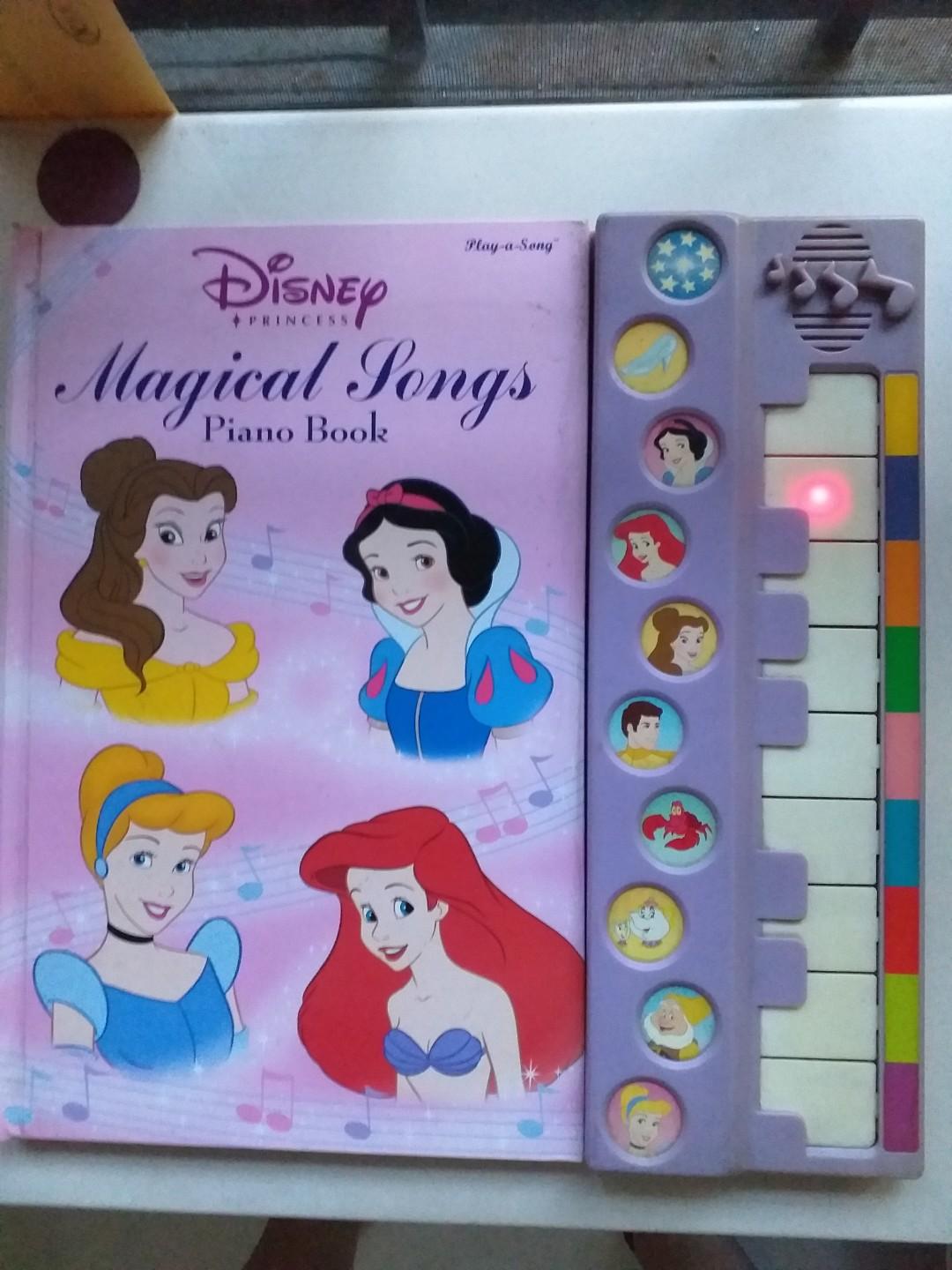Disney Princess Magical Songs Piano Book Play A Song Book Hobbies disney-princess-magical-songs-piano-book-play-a-song-book-hobbies