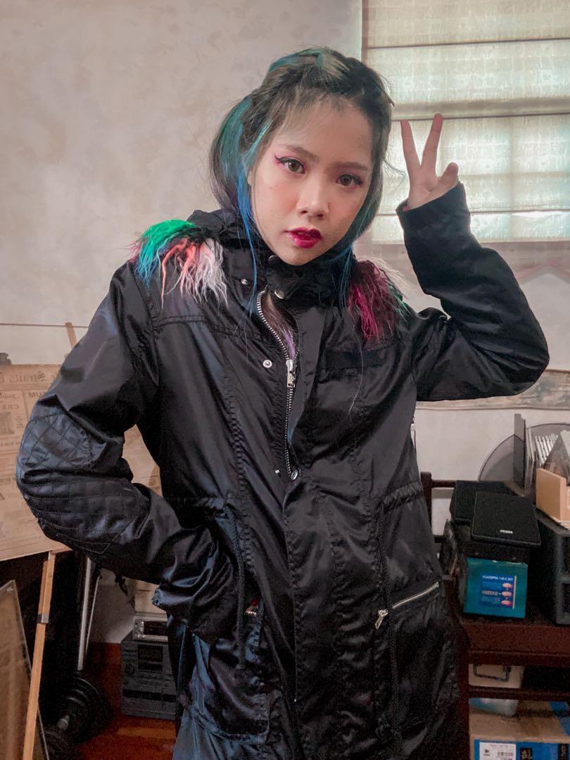 Dollskill Rainbow parka raincoat jacket