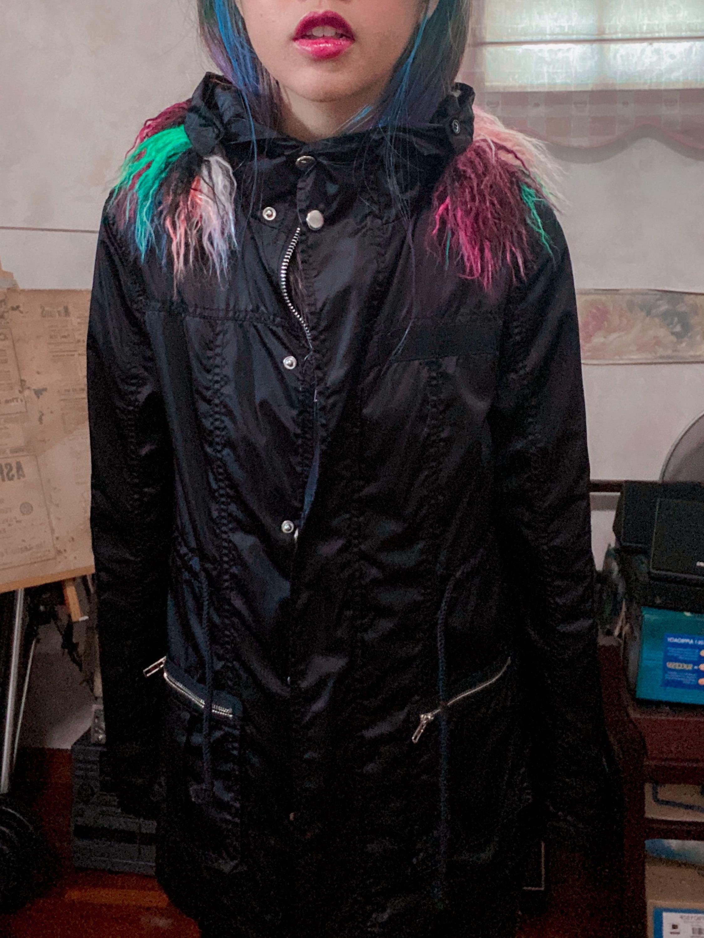 Dollskill Rainbow parka raincoat jacket