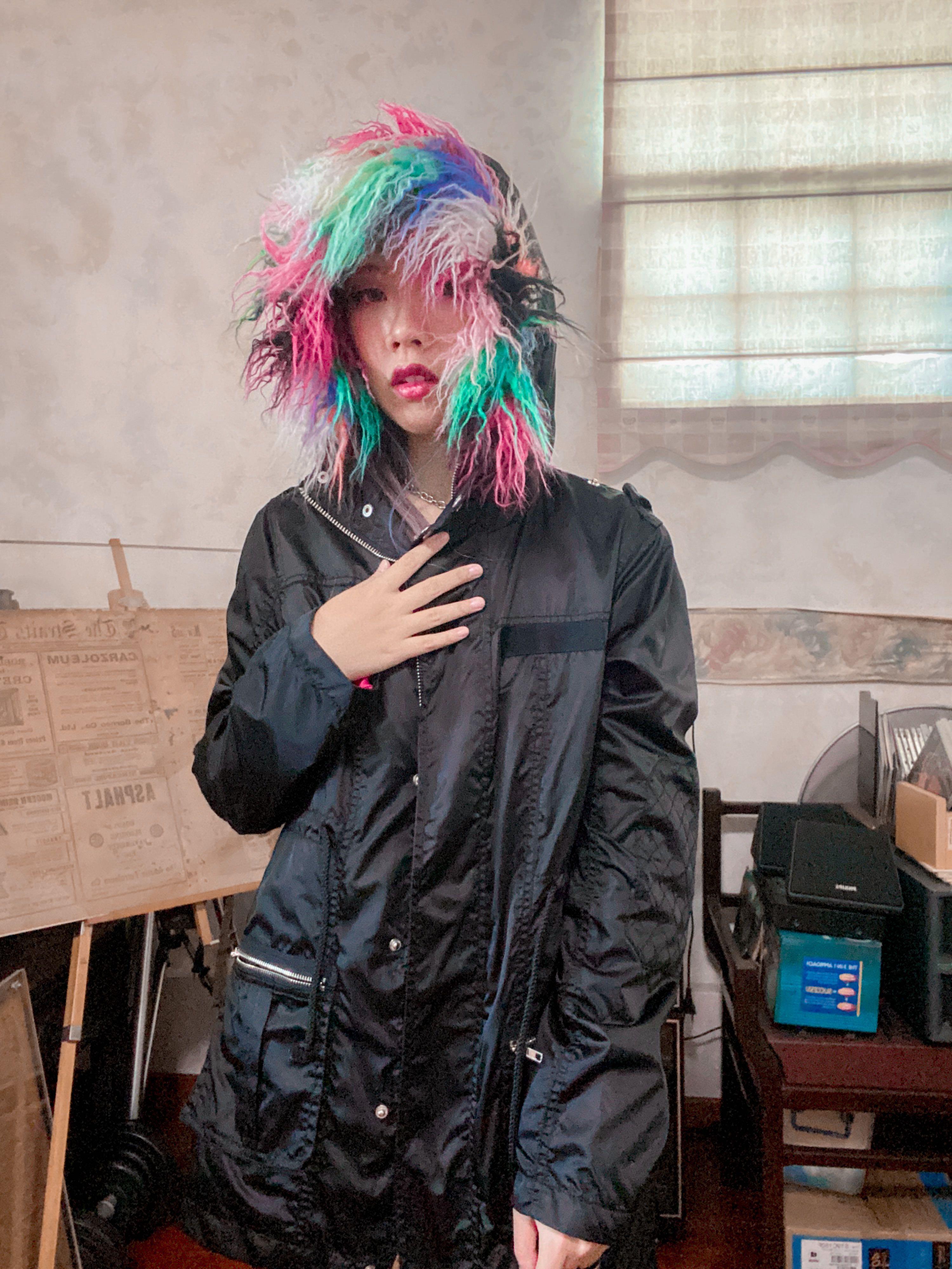 Rainbow parka online