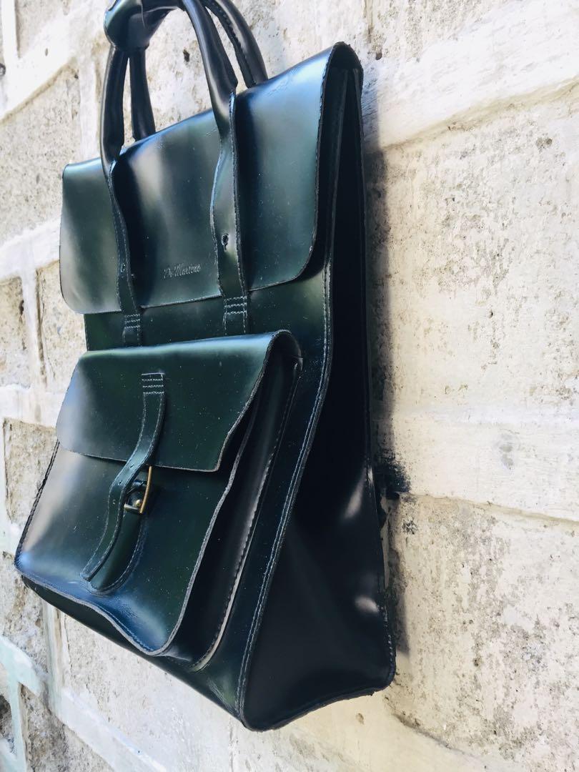 DR MARTENS LARGE LEATHER BACKPACK Men s Fashion Bags Backpacks