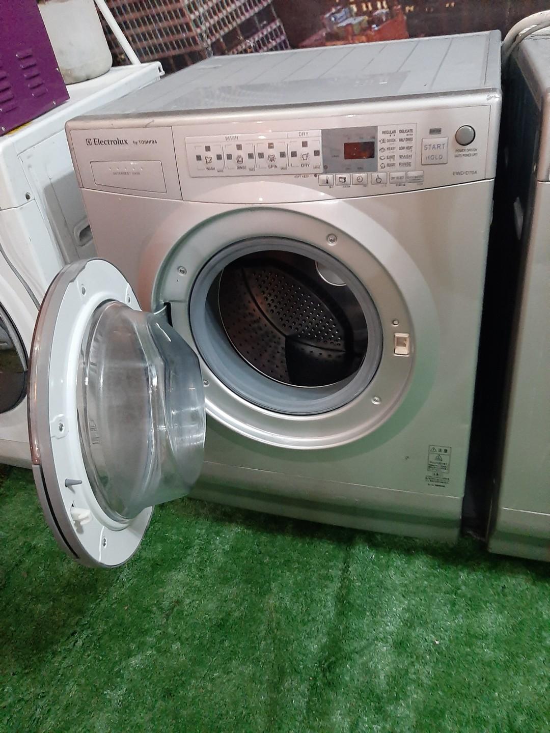 Electrolux Toshiba Automatic Washing Machine with 100%Heatdryer Full ...