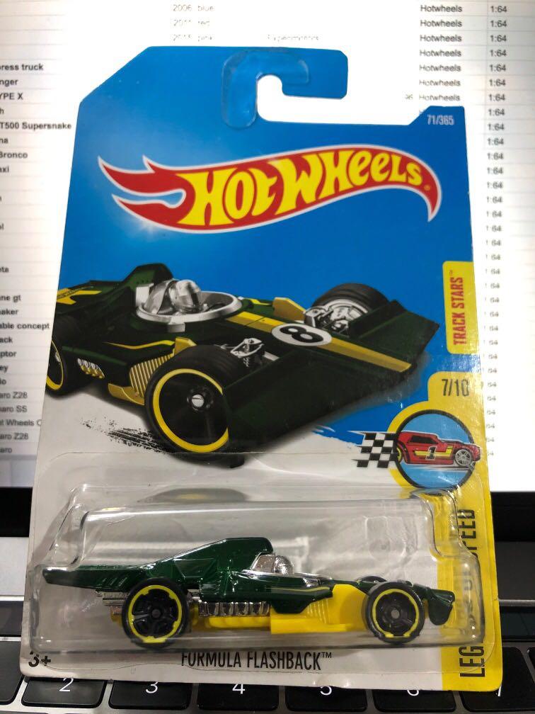 Hot Wheels Formula Flashback, Hobbies & Toys, Toys & Games on Carousell
