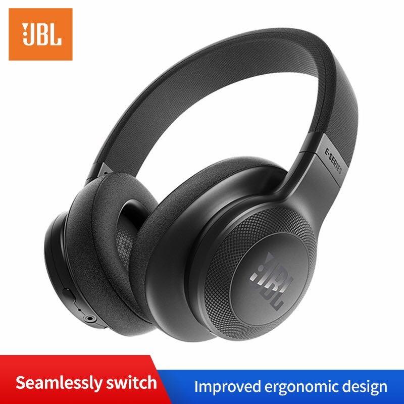 JBL E55BT Wireless Bluetooth Headphone Super Bass Earphone AUX HiFi Sport Headset with Mic