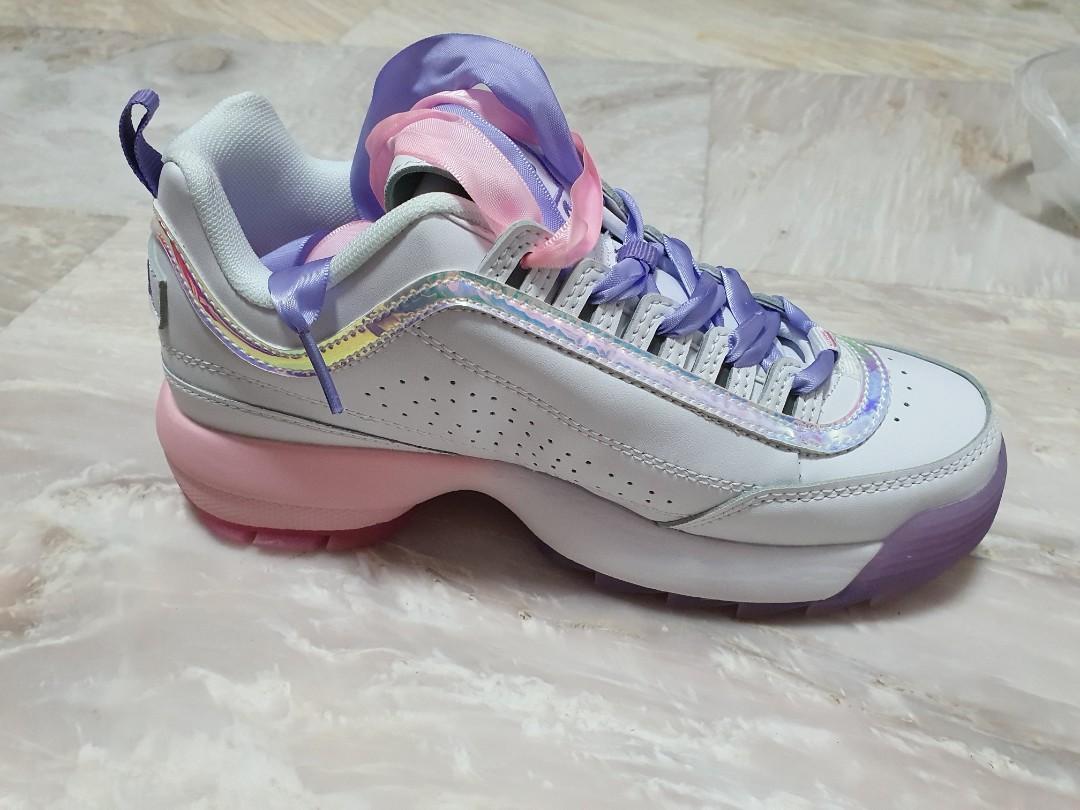 Fila disruptor online 2 pink korea