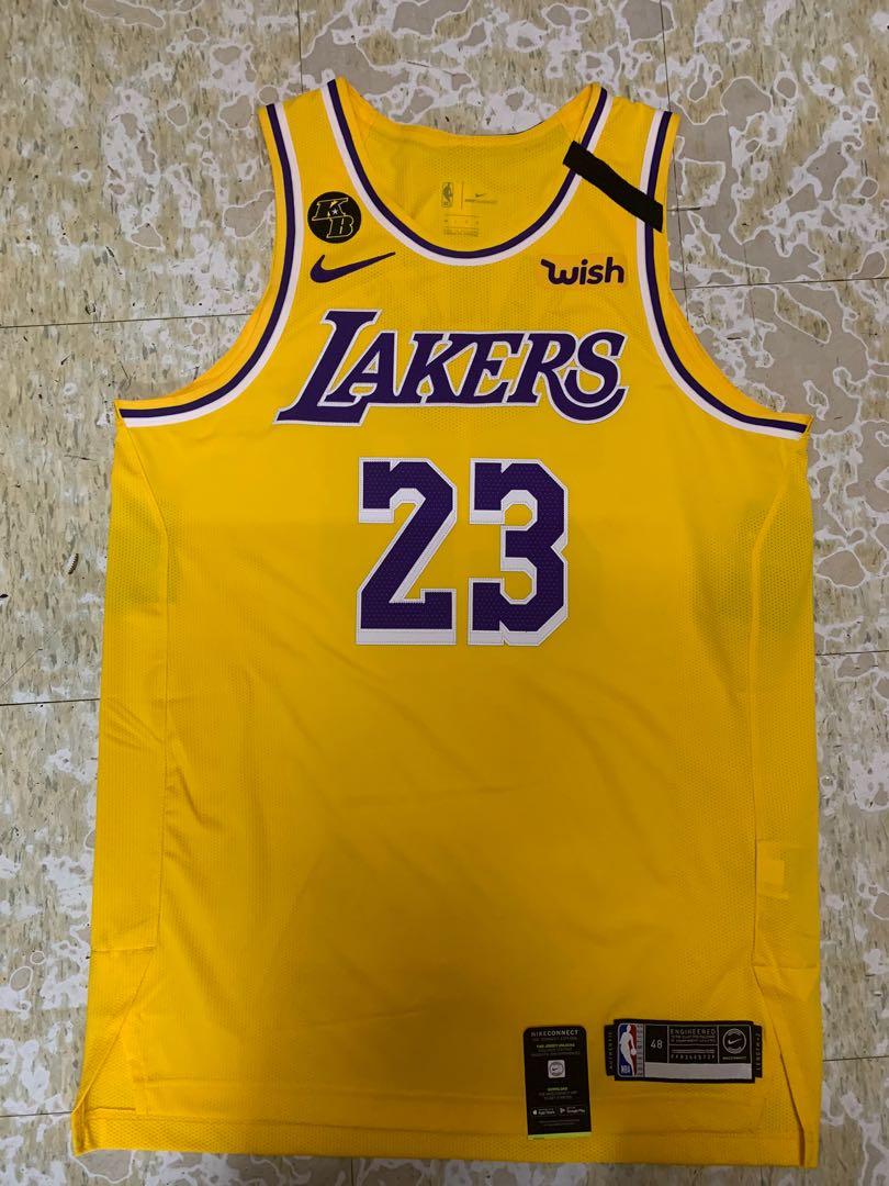 Lebron jersey kobe patch Clearance