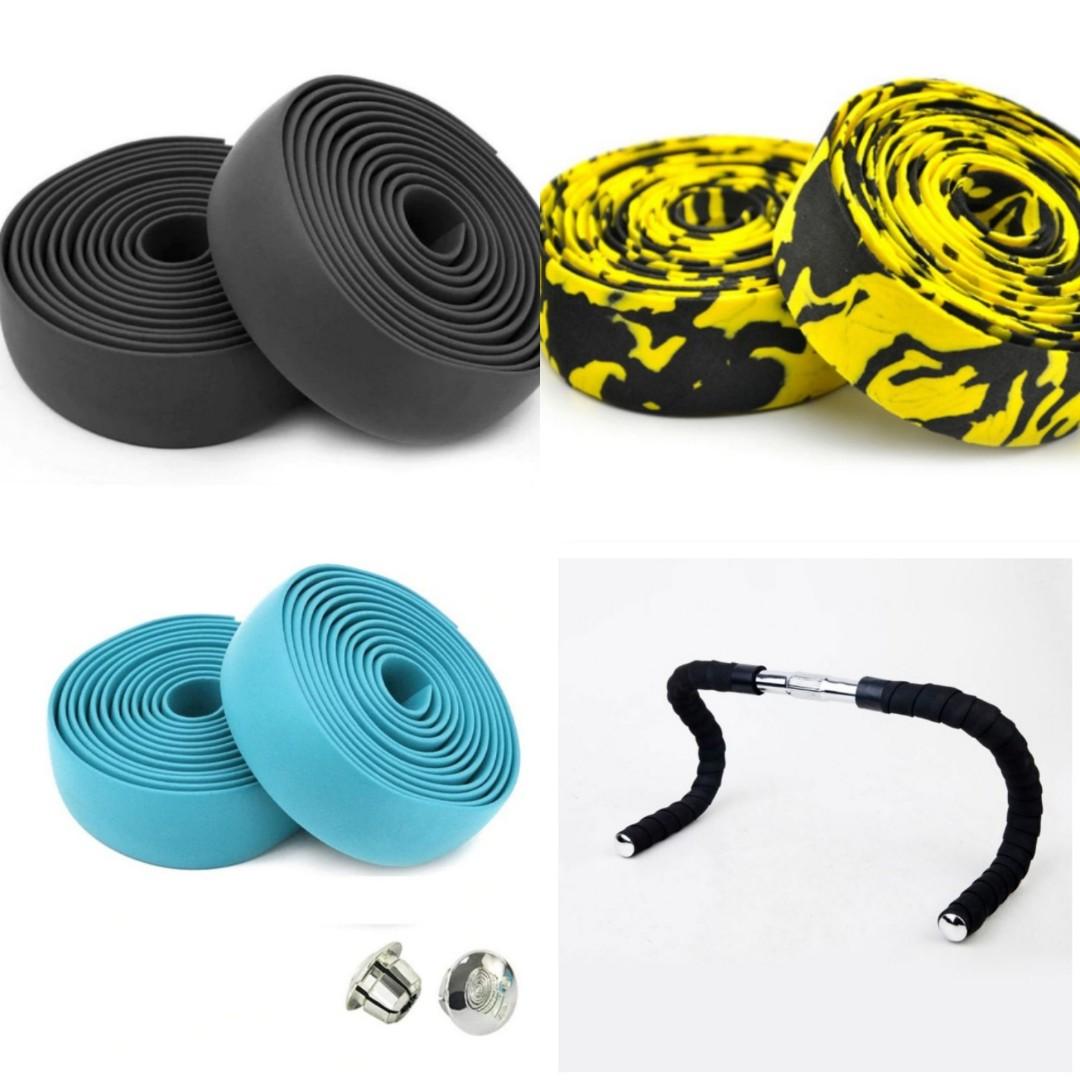 Microfiber Road Cycling Race Bicycle Grips Handlebar Tapes Belt Straps