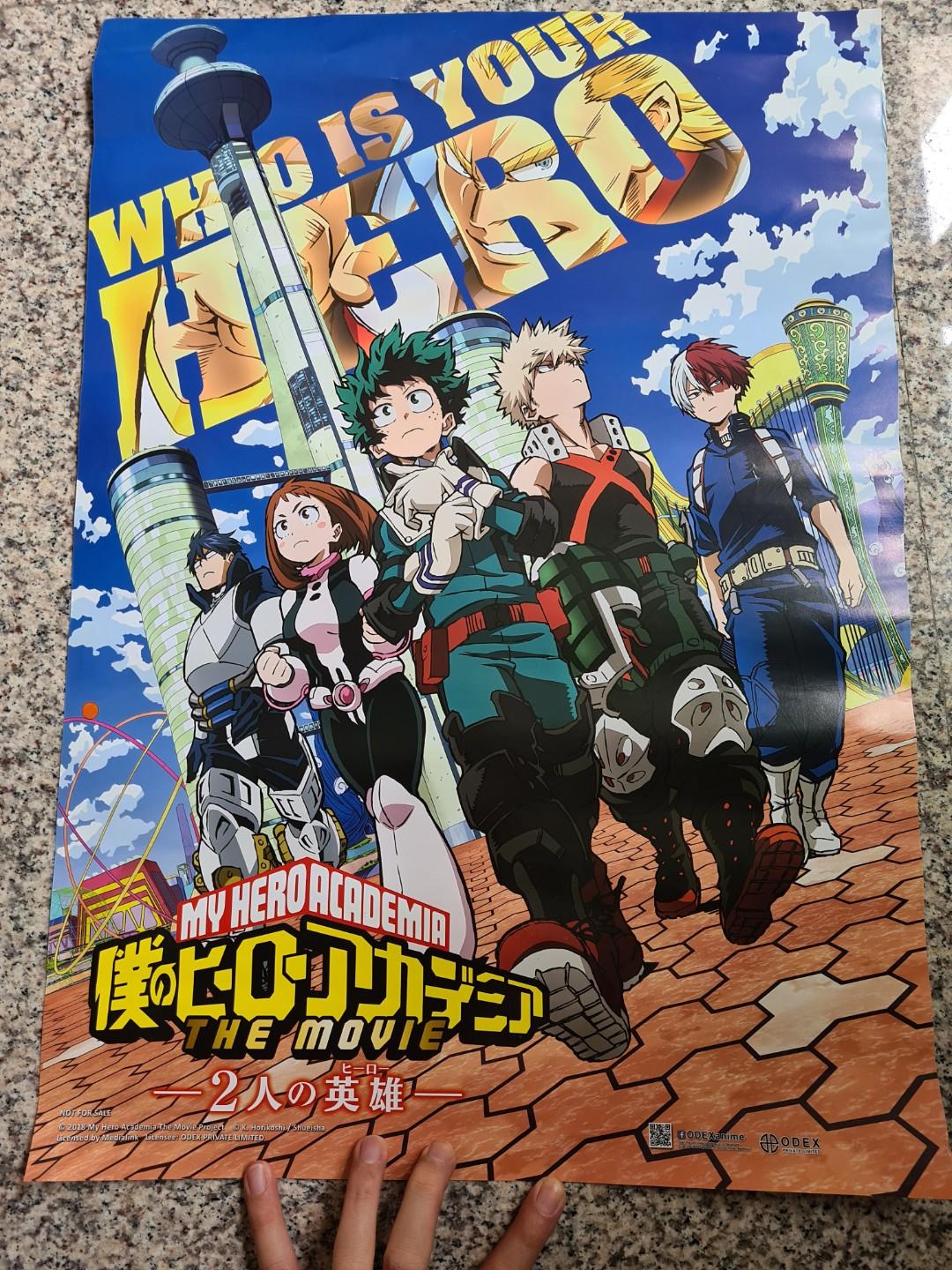 My Hero Academia Movie Poster Books Stationery Comics Manga On Carousell