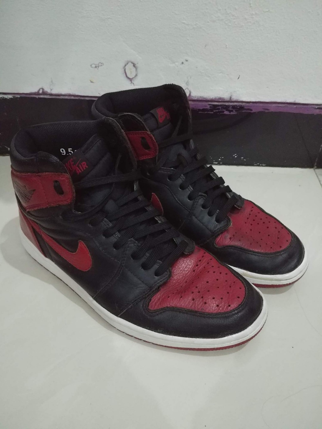 nike air jordan 1 bred 2016