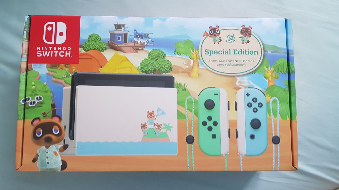 limited edition switch animal crossing