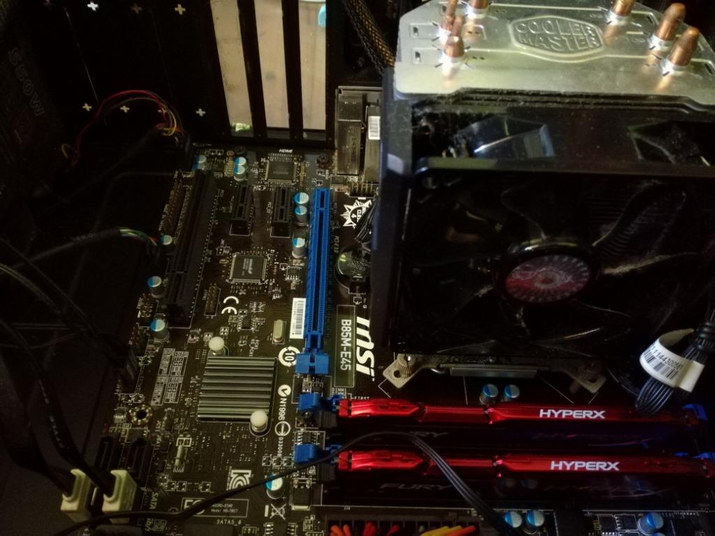 NO POWER NO DISPLAY MAINBOARD REPLACEMENT FORMAT GAMING PC Repair