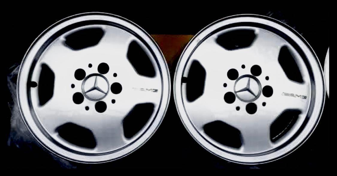 Original AMG Made in Germany 18 inch Monoblock Staggered for W204