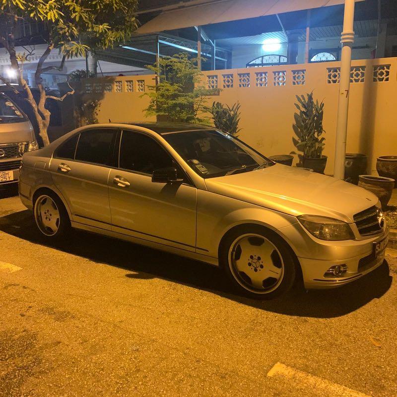 Original AMG Made in Germany 18 inch Monoblock Staggered for W204