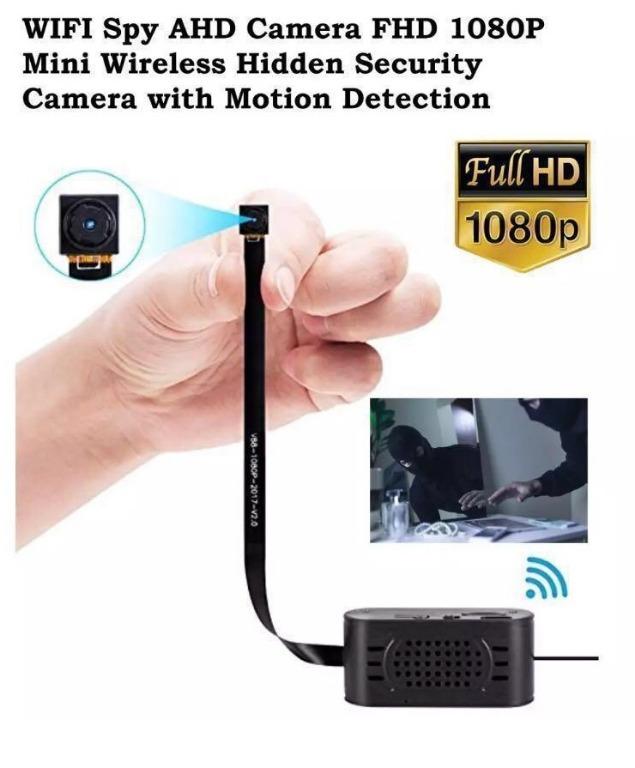 Wireless pinhole spy camera cctv top