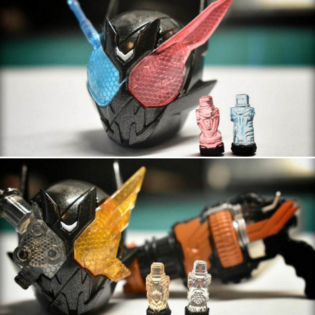 *in stock* ACE Custom Kamen Rider Build Black Hazard Custom Accessories set for SHF, Hobbies
