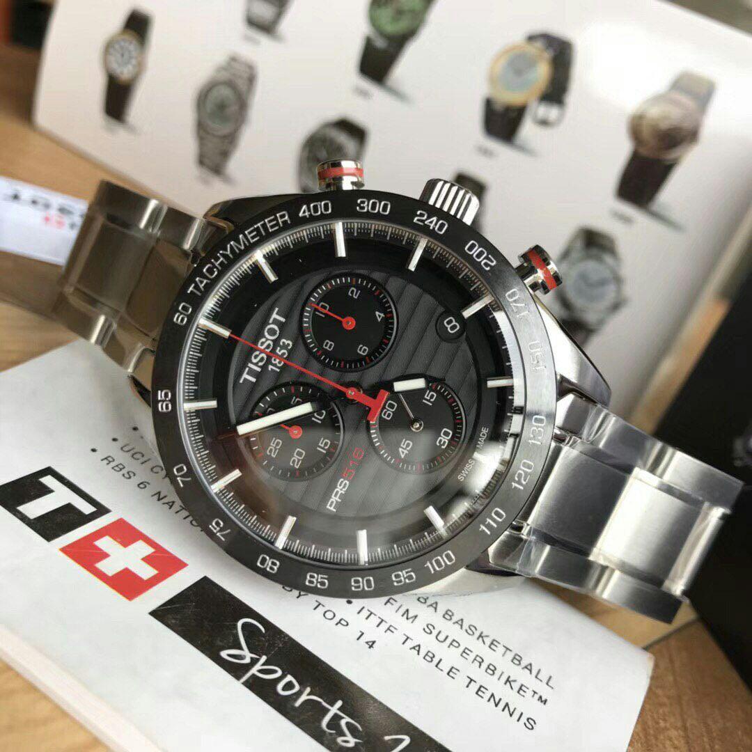 Tissot prs hotsell 516 red