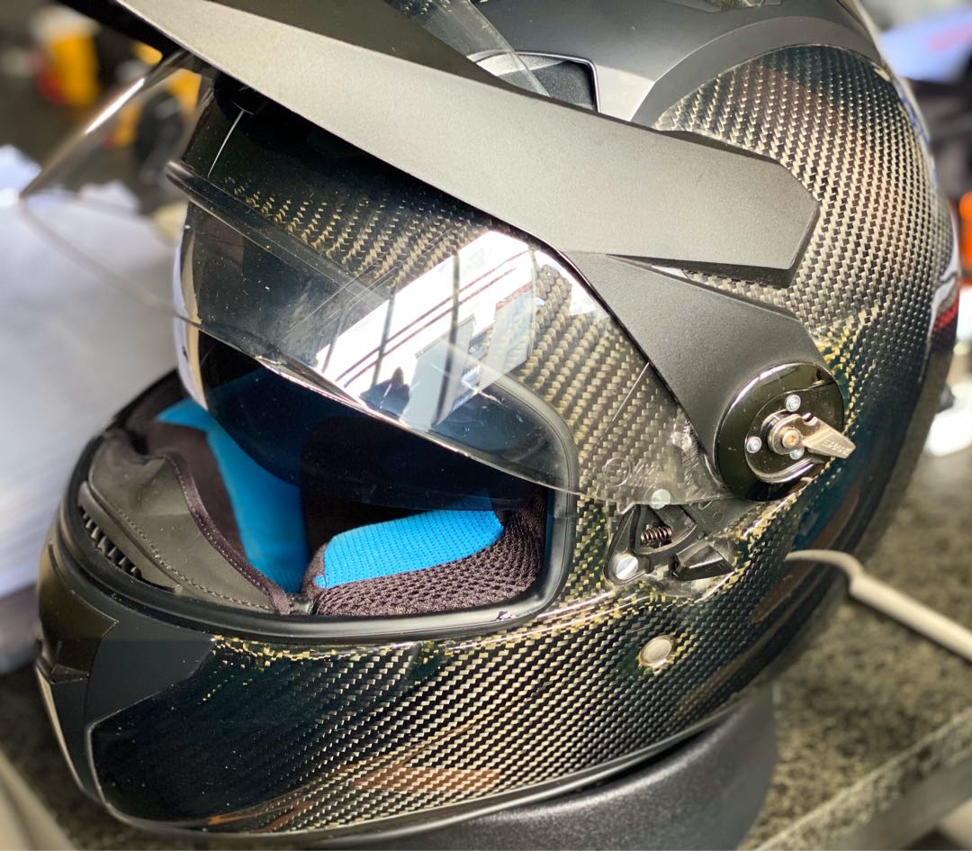 enduro helmet light