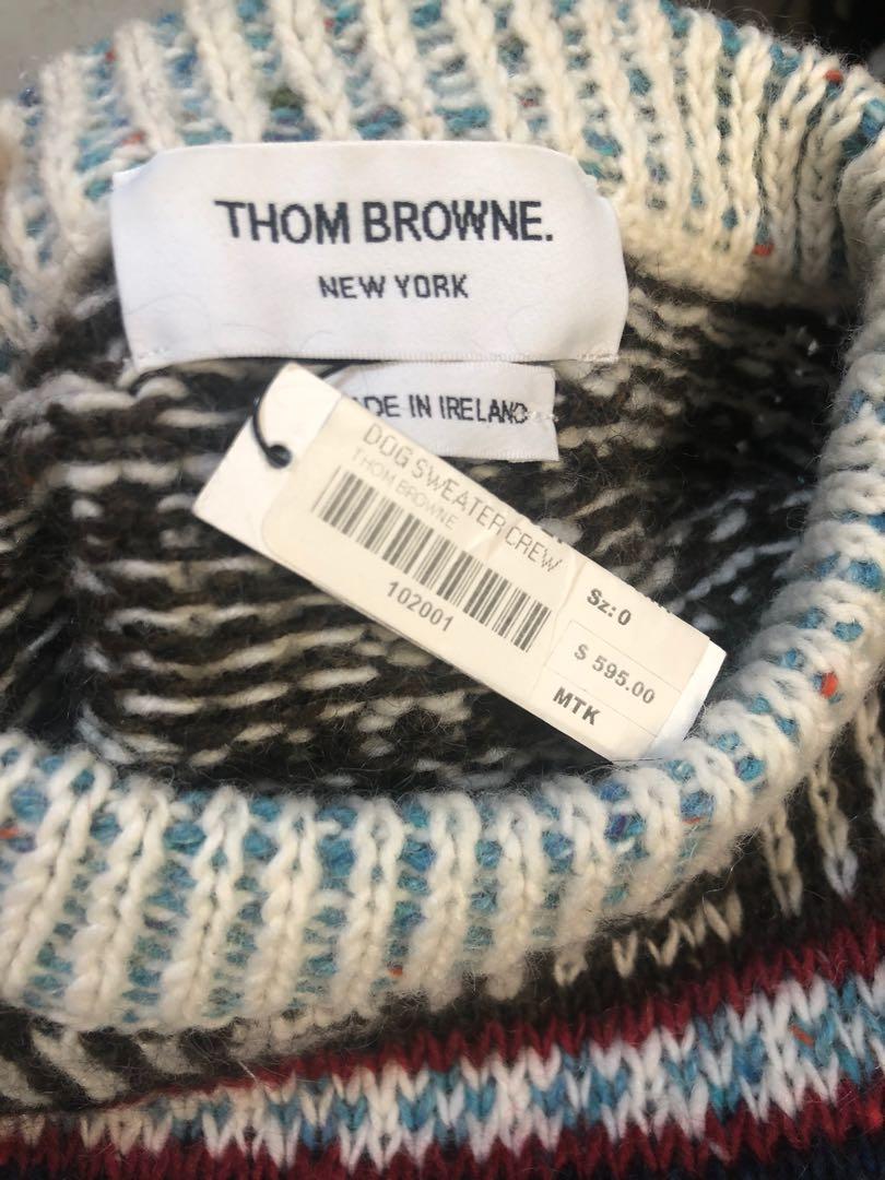 Thom Browne DOG SWEATER , 男裝, 外套及 
