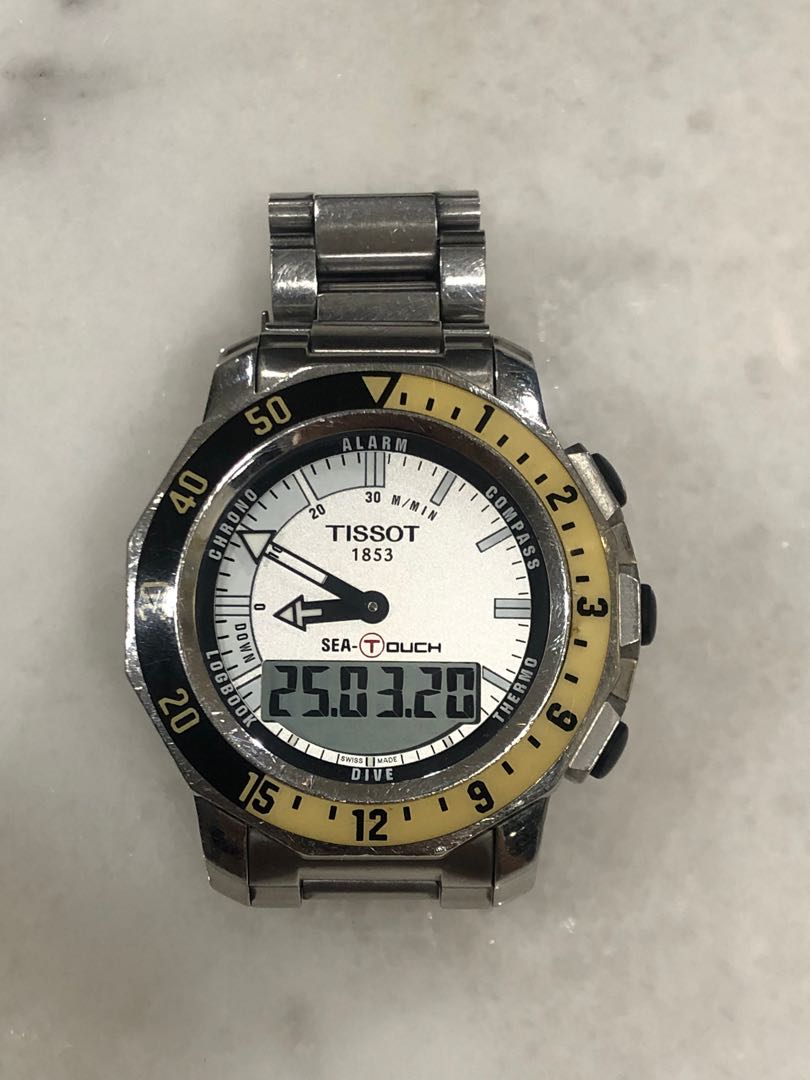 Tissot 1853 sea best sale touch