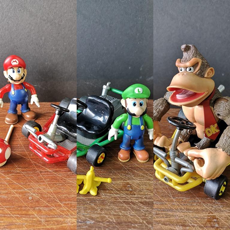 mario kart 64 action figures