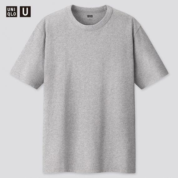 uniqlo grey t shirt