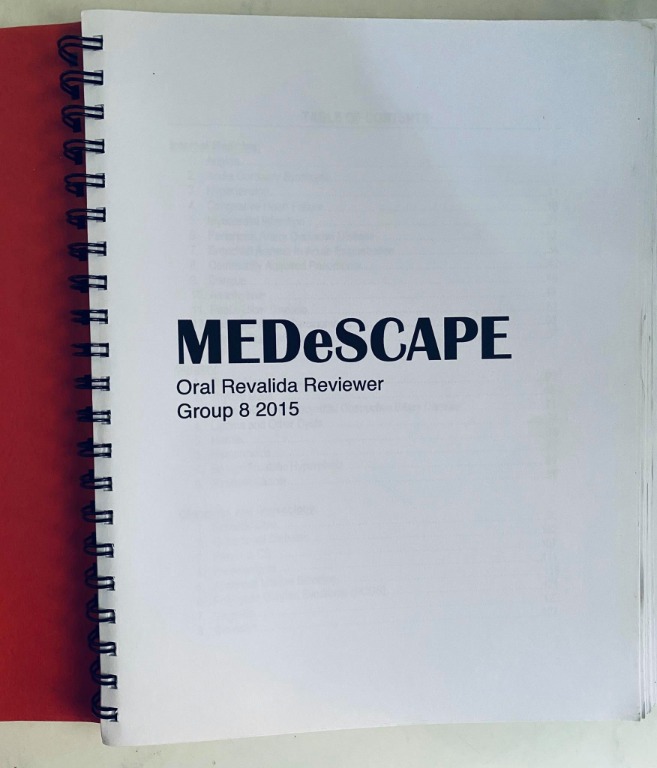 UST Oral Revalida Reviewer (Medscape Reference), Hobbies & Toys, Books ...